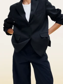 Blazer aus Wollmischung