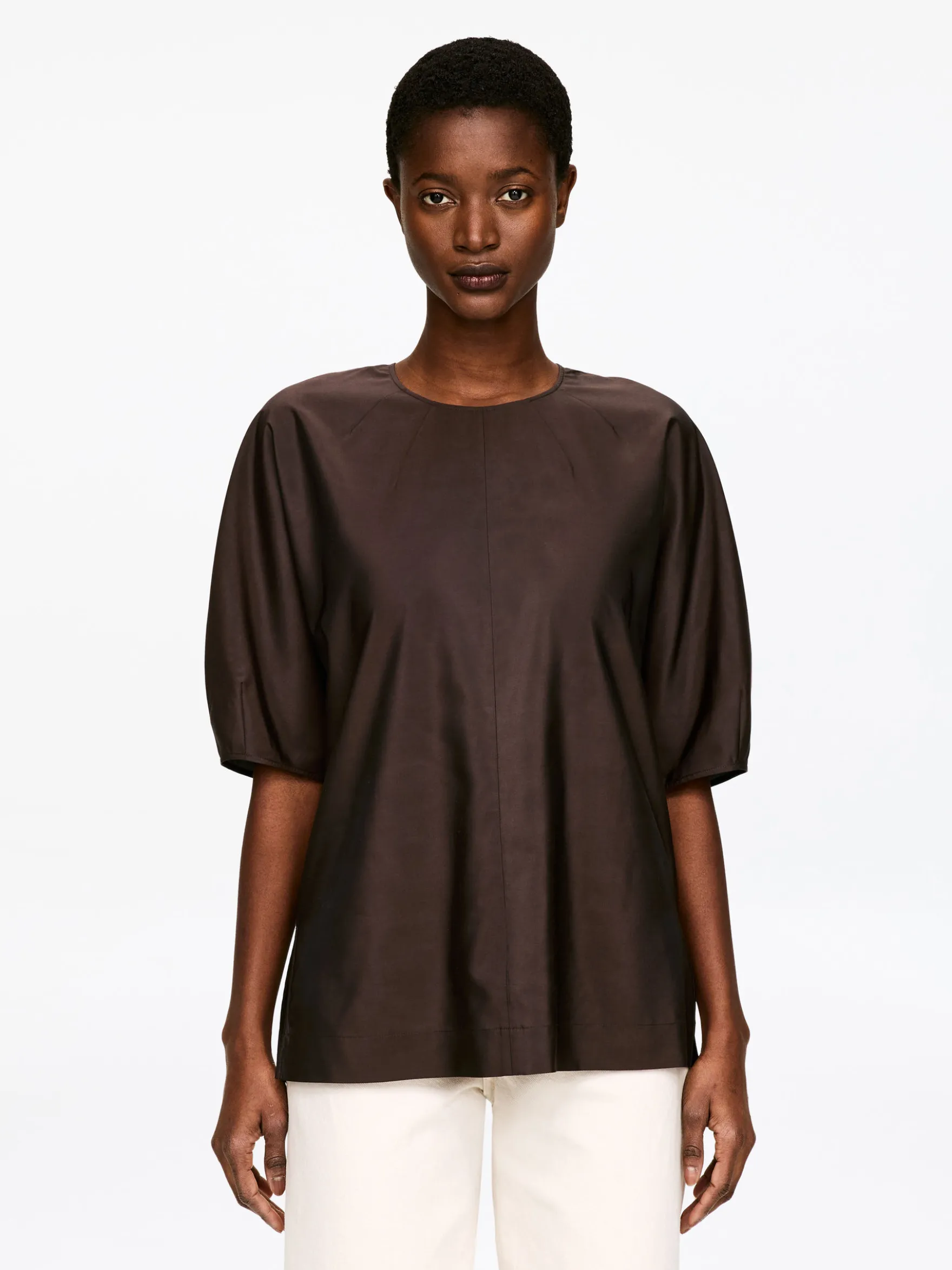 Bluse aus Seidenmischung