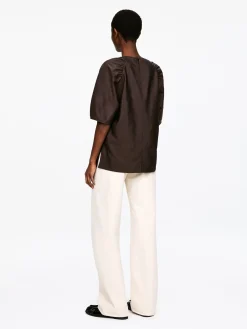 Bluse aus Seidenmischung