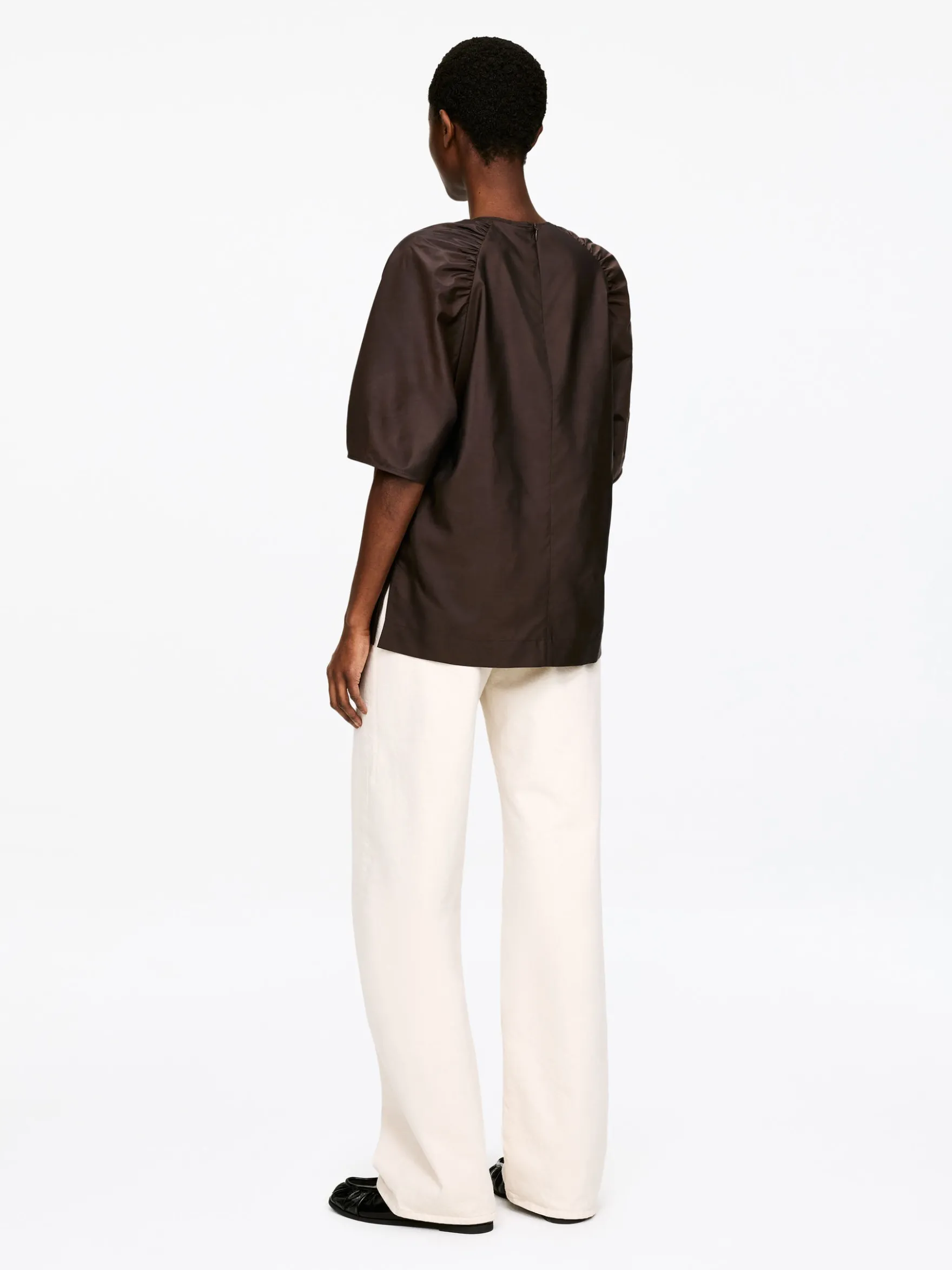Bluse aus Seidenmischung