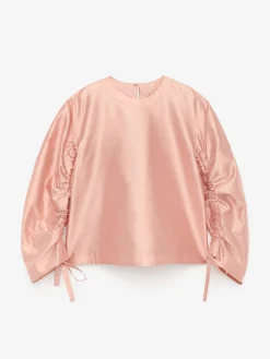 Bluse mit Puffärmeln