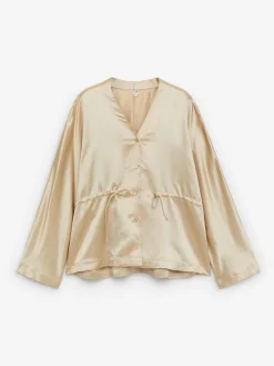 Bluse mit Schleife