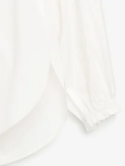 Bluse mit voluminösen Ärmeln