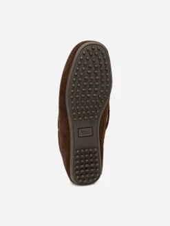 Bootsschuh aus Spaltvelours