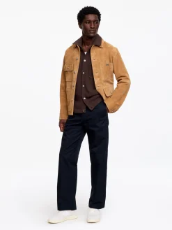 Bouclé-Poloshirt