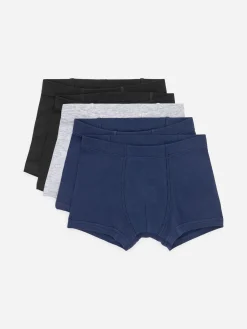 Boxer aus Jersey, 5er-Set