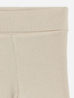 Breit gerippte Leggings für Neugeborene