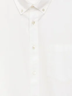 Button-down-Hemd aus Popeline