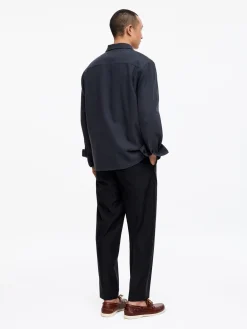 Canvas-Overshirt aus einer Tencel-Mischung