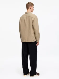 Canvas-Overshirt aus einer Tencel-Mischung