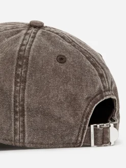 Cap aus gewaschener Baumwolle