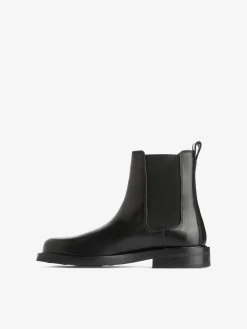 Chelsea-Boots aus Leder