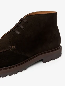 Chukka Boot aus Spaltvelours