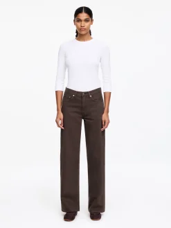 CLOUD Loose Jeans mit weitem Bein