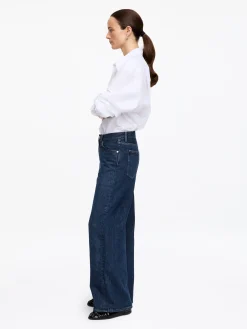 CLOUD Loose Jeans mit weitem Bein