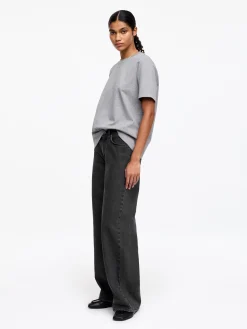 CLOUD Loose Jeans mit weitem Bein
