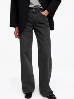 CLOUD Loose Jeans mit weitem Bein