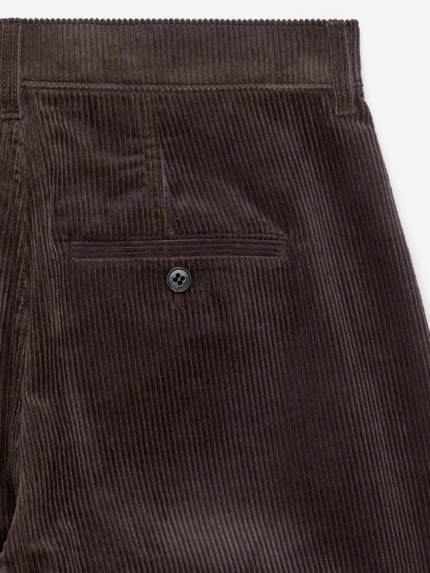Cordhose mit Barrel Leg
