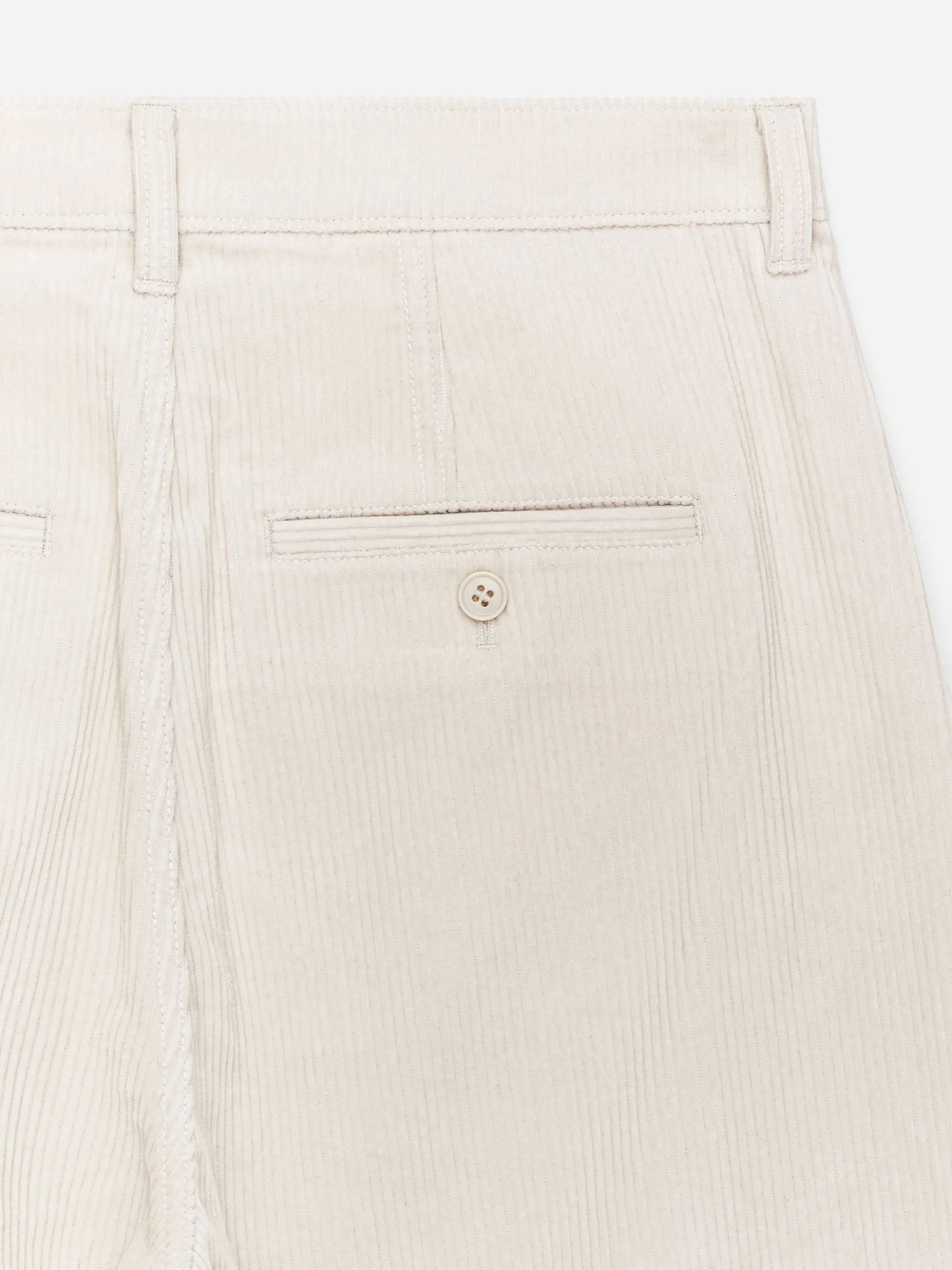 Cordhose mit Barrel Leg