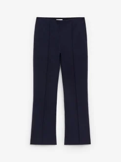 Cropped-Hose mit Falten