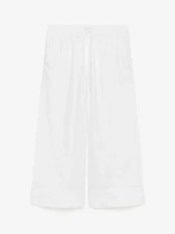 Cropped-Leinenhose