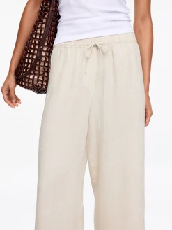 Cropped-Leinenhose