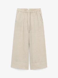 Cropped-Leinenhose