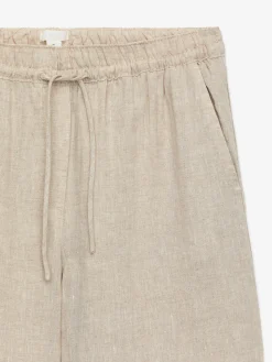 Cropped-Leinenhose