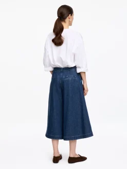 Culotte aus Denim