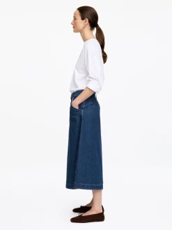 Culotte aus Denim