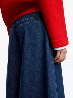 Culotte aus Denim