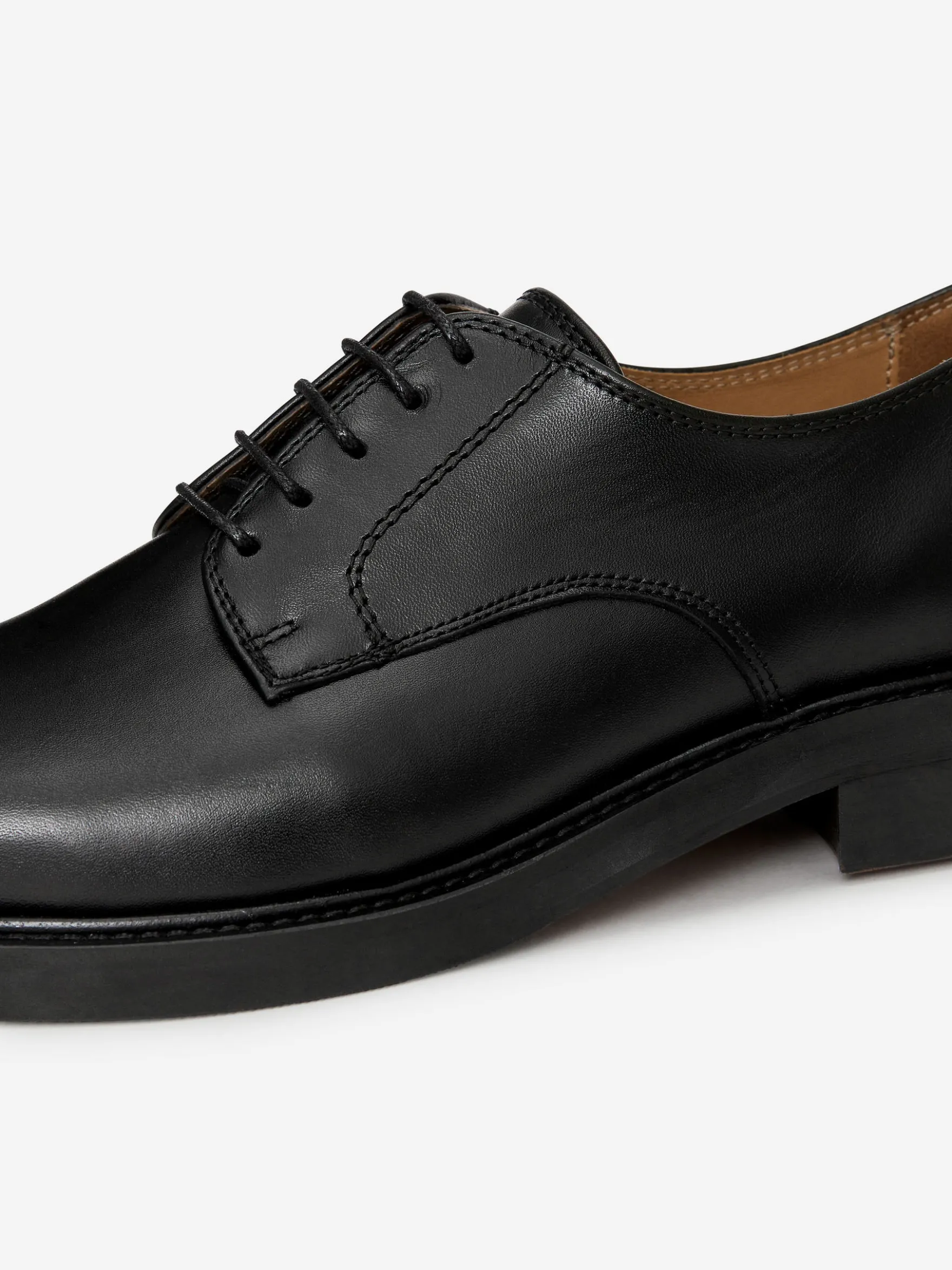 Derby-Schuhe aus Leder