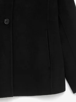 Doubleface-Blazer aus Wollmischung
