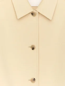 Doubleface-Overshirt aus Wollmischung