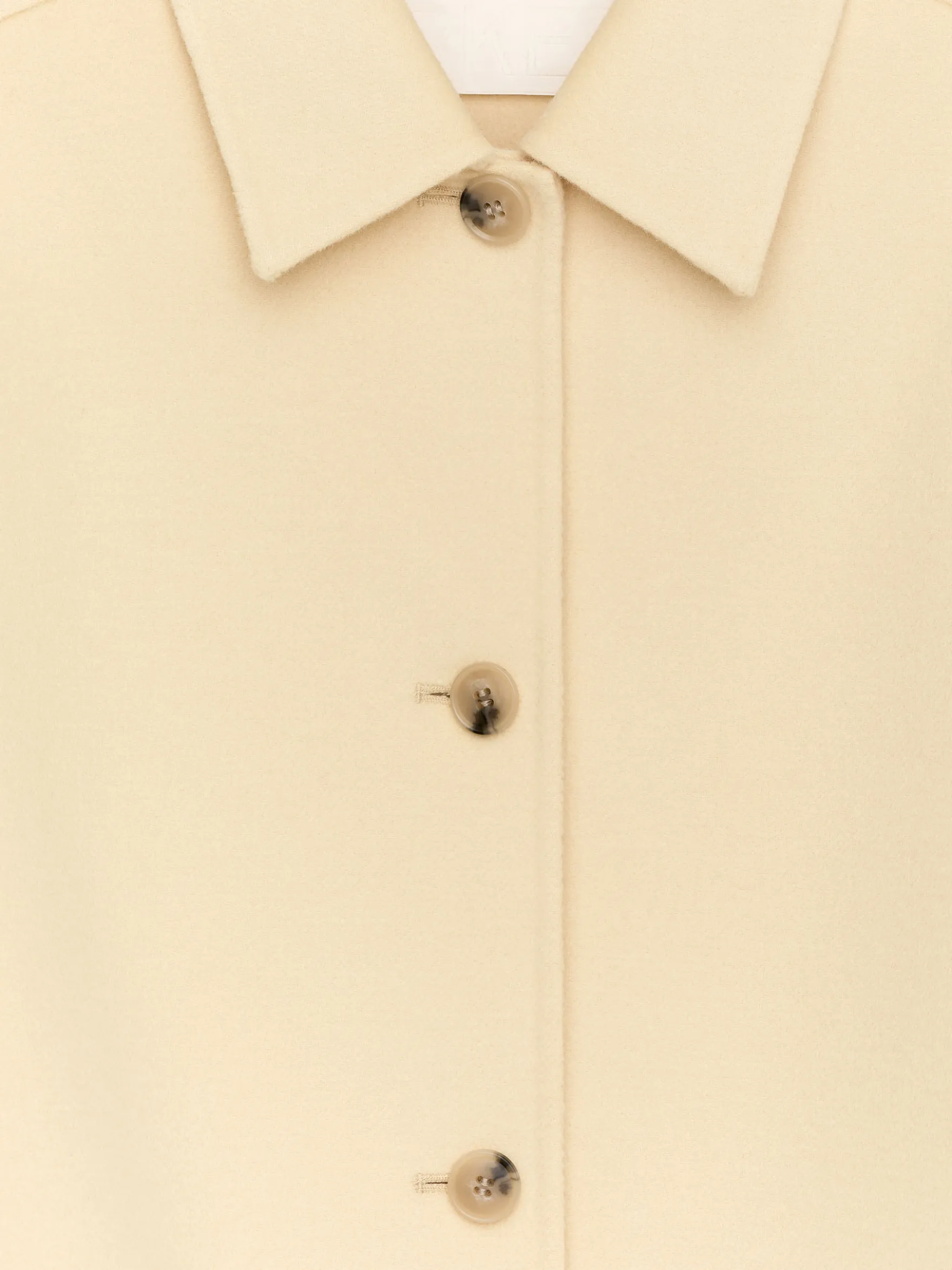 Doubleface-Overshirt aus Wollmischung