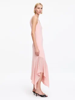 Draped Knit Dress