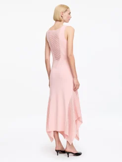 Draped Knit Dress