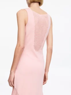 Draped Knit Dress