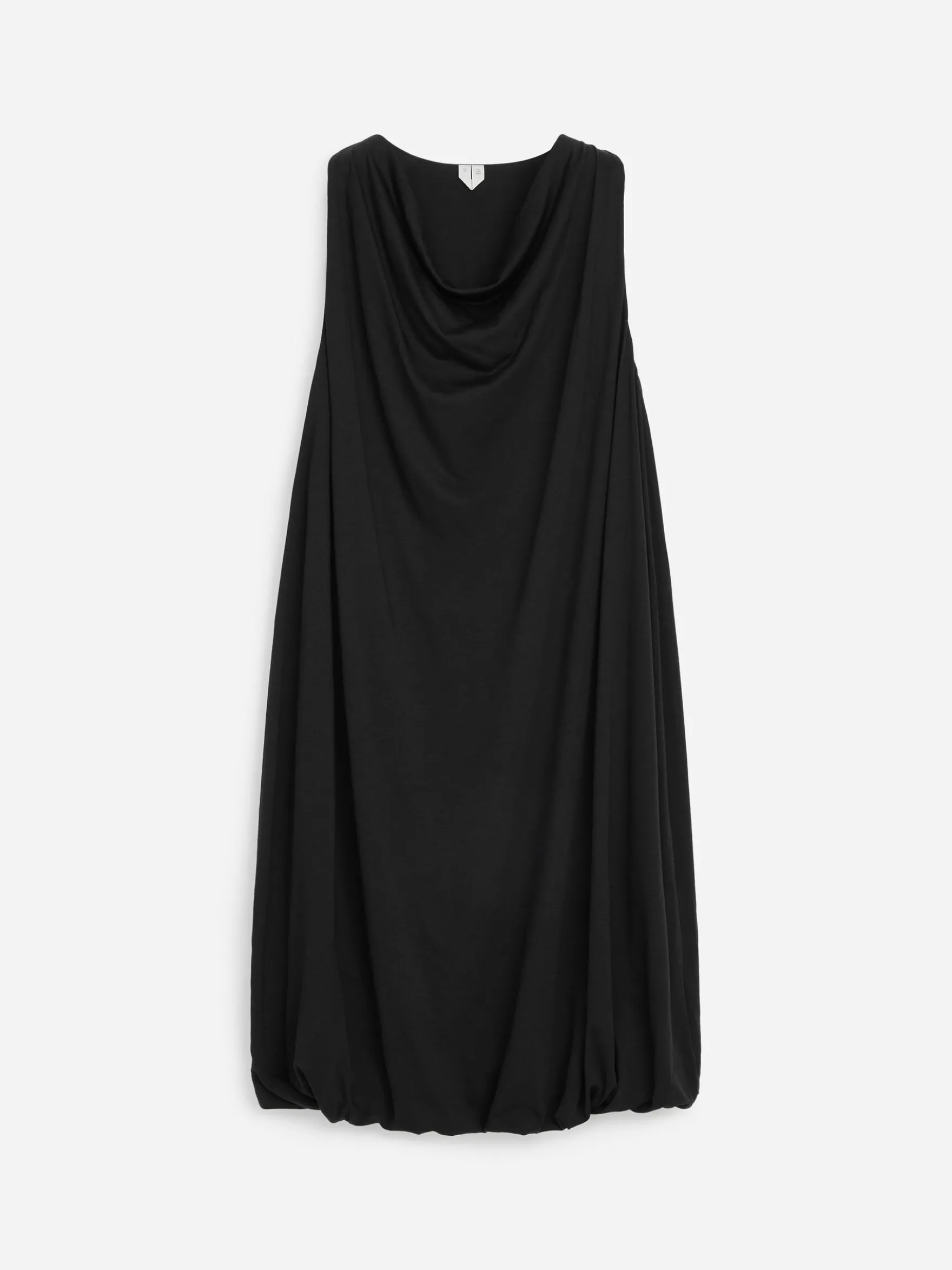 Drapiertes Kleid mit Ballonschnitt