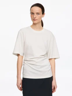 Drapiertes T-Shirt