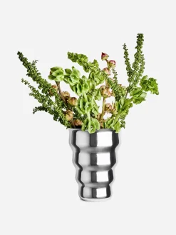 Edelstahlvase, 22 cm