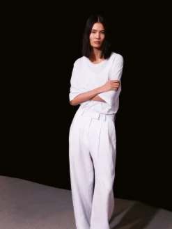 Elegante Hose aus Leinen