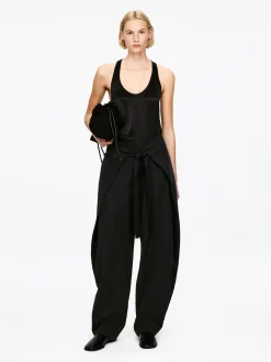 Elegante Hose im Wickeldesign