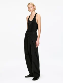 Elegante Hose im Wickeldesign