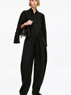 Elegante Hose im Wickeldesign