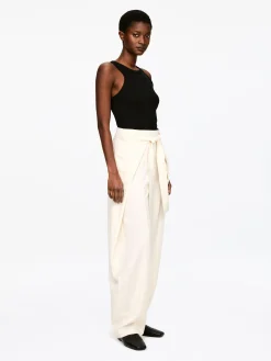 Elegante Hose im Wickeldesign
