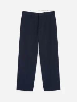 Elegante, weite Baumwollhose