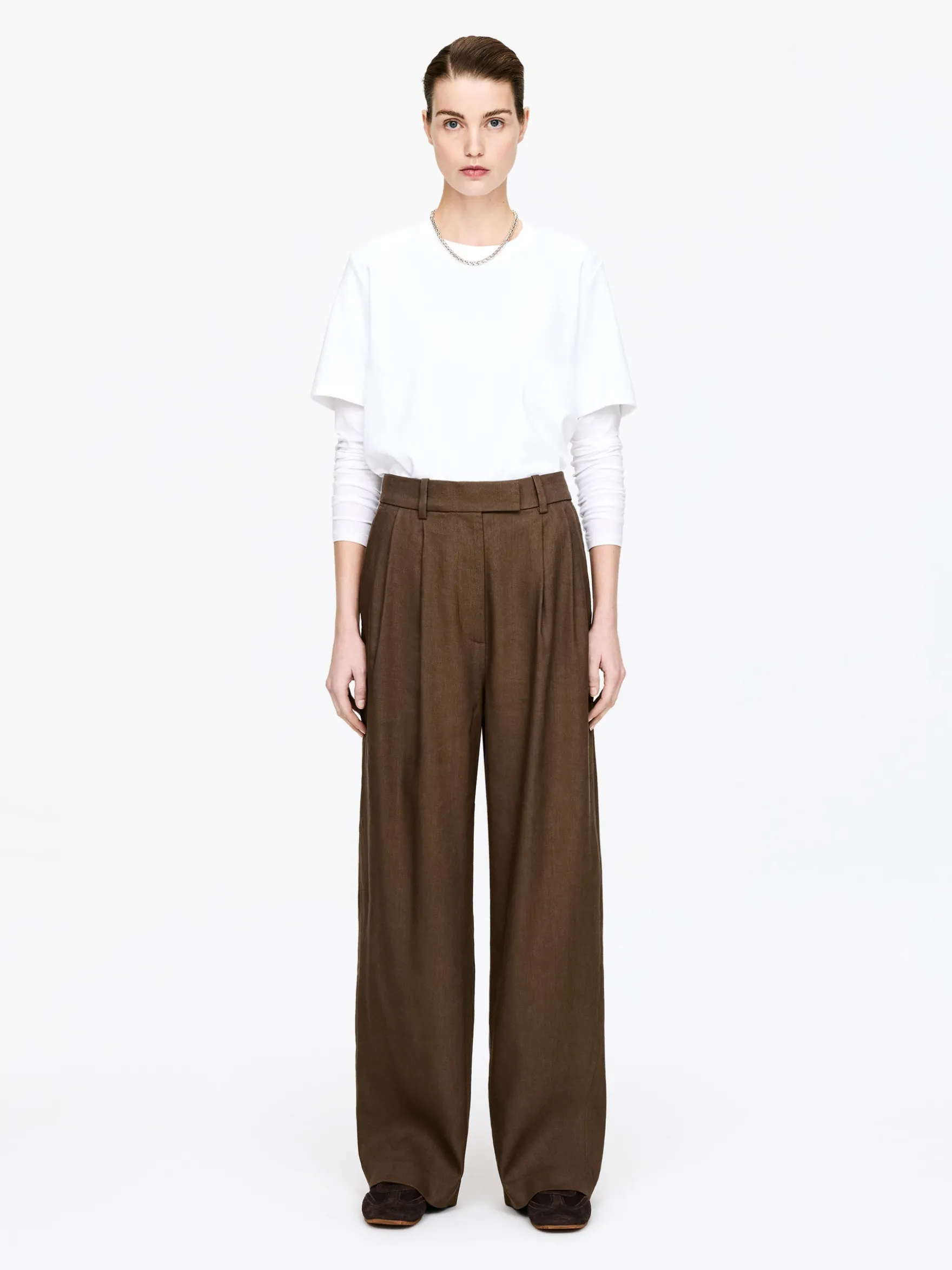 Elegante, weite Hose
