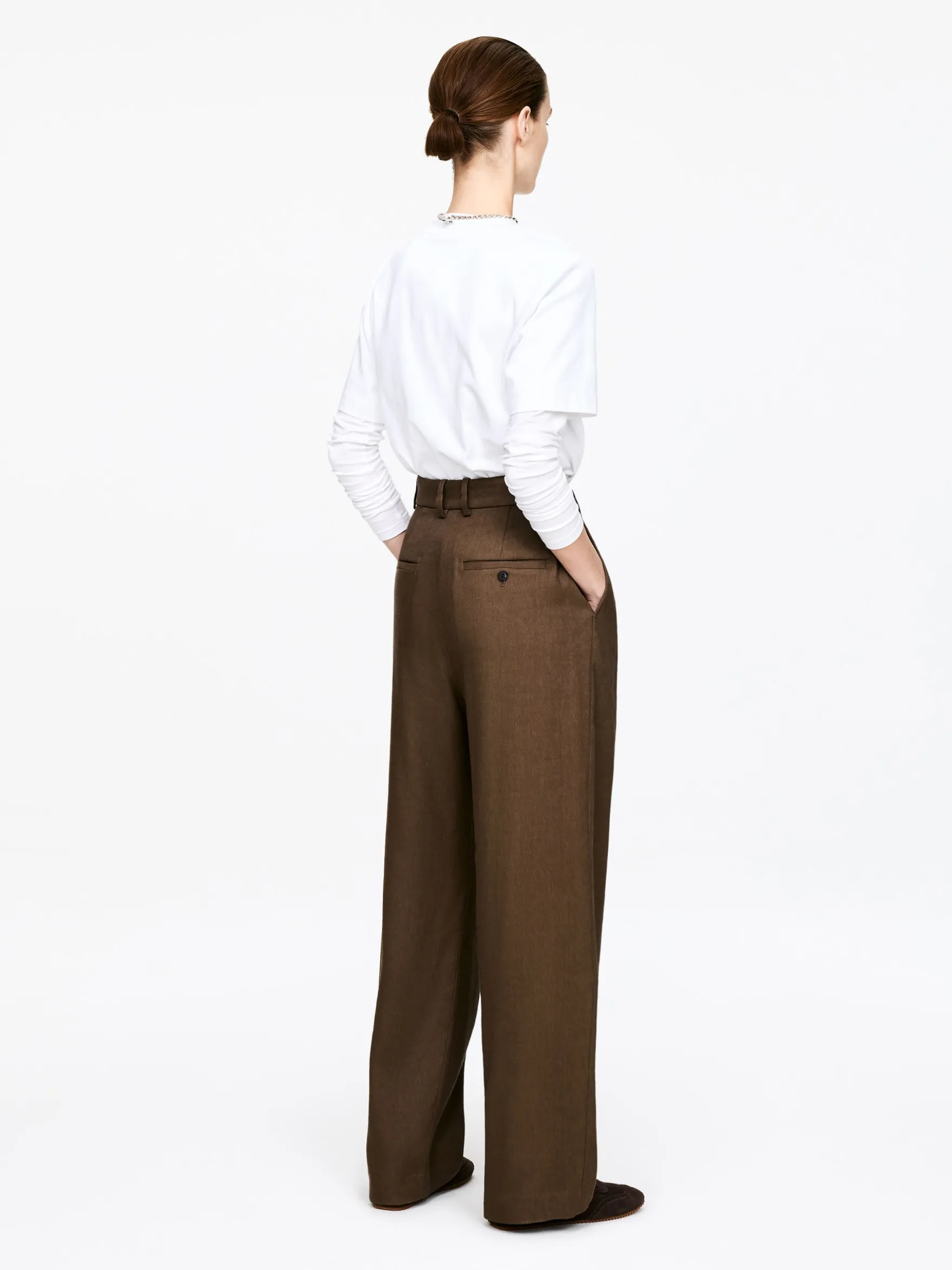 Elegante, weite Hose
