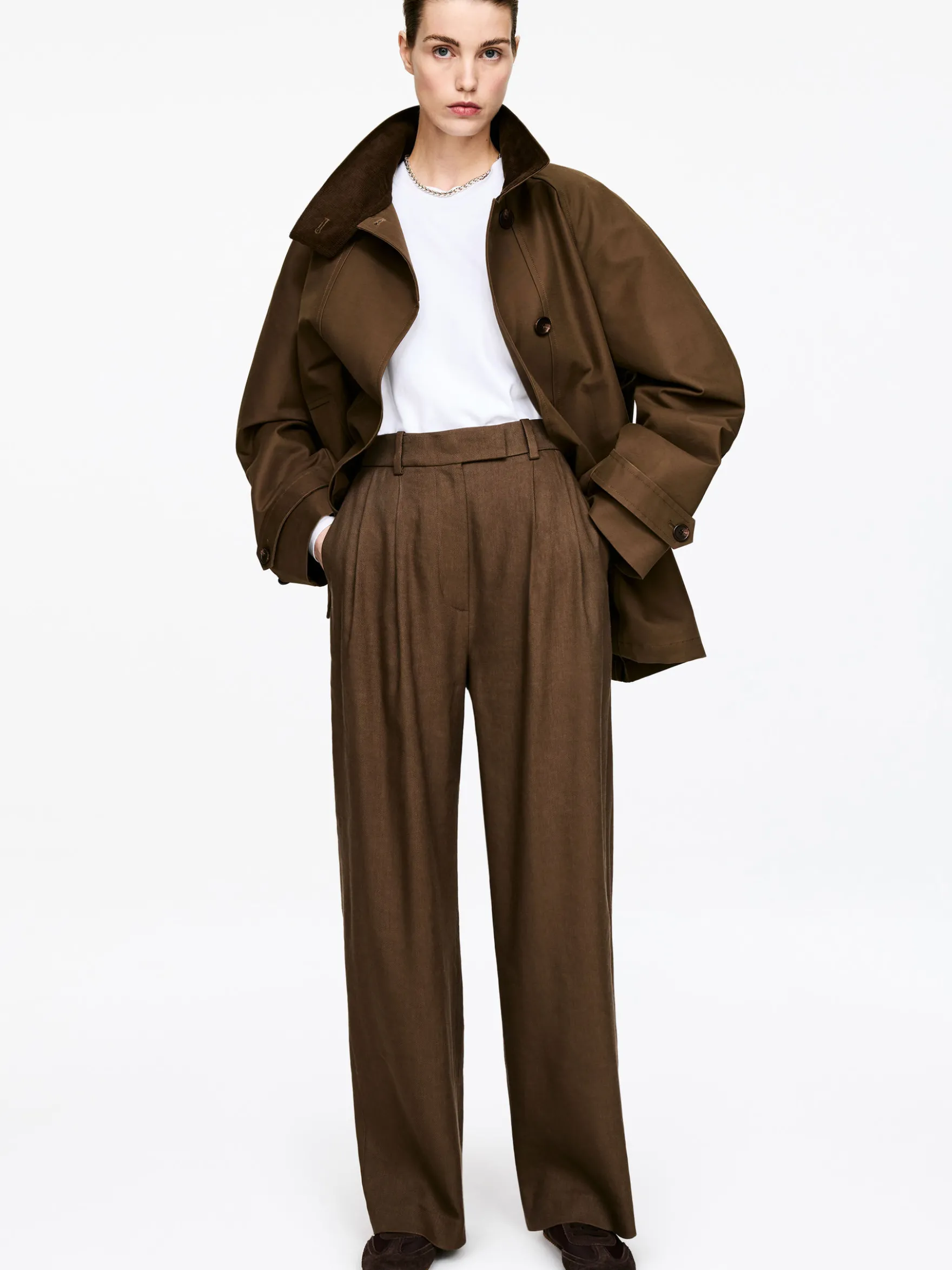 Elegante, weite Hose